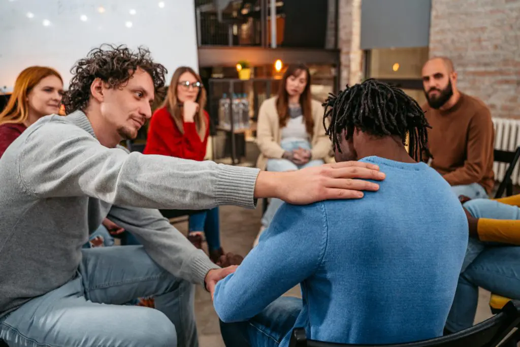 What does outpatient treatment look like for anxiety disorders?